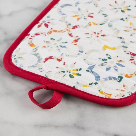 Mainstays Ogee Tile 5 Piece Kitchen Set - Picture 2 of 4